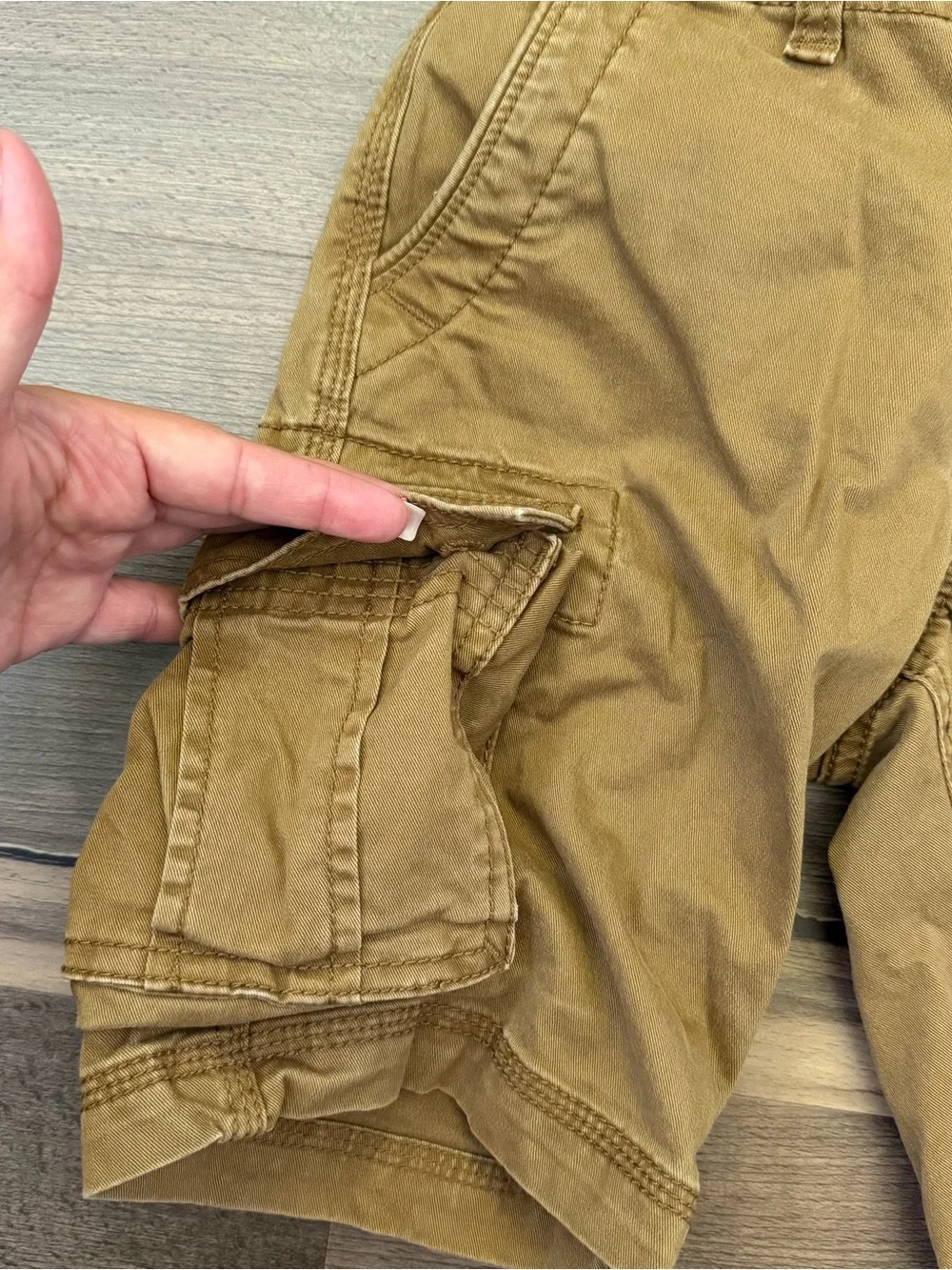 GAP Kids Boy's Khaki Cargo Shorts Size 7